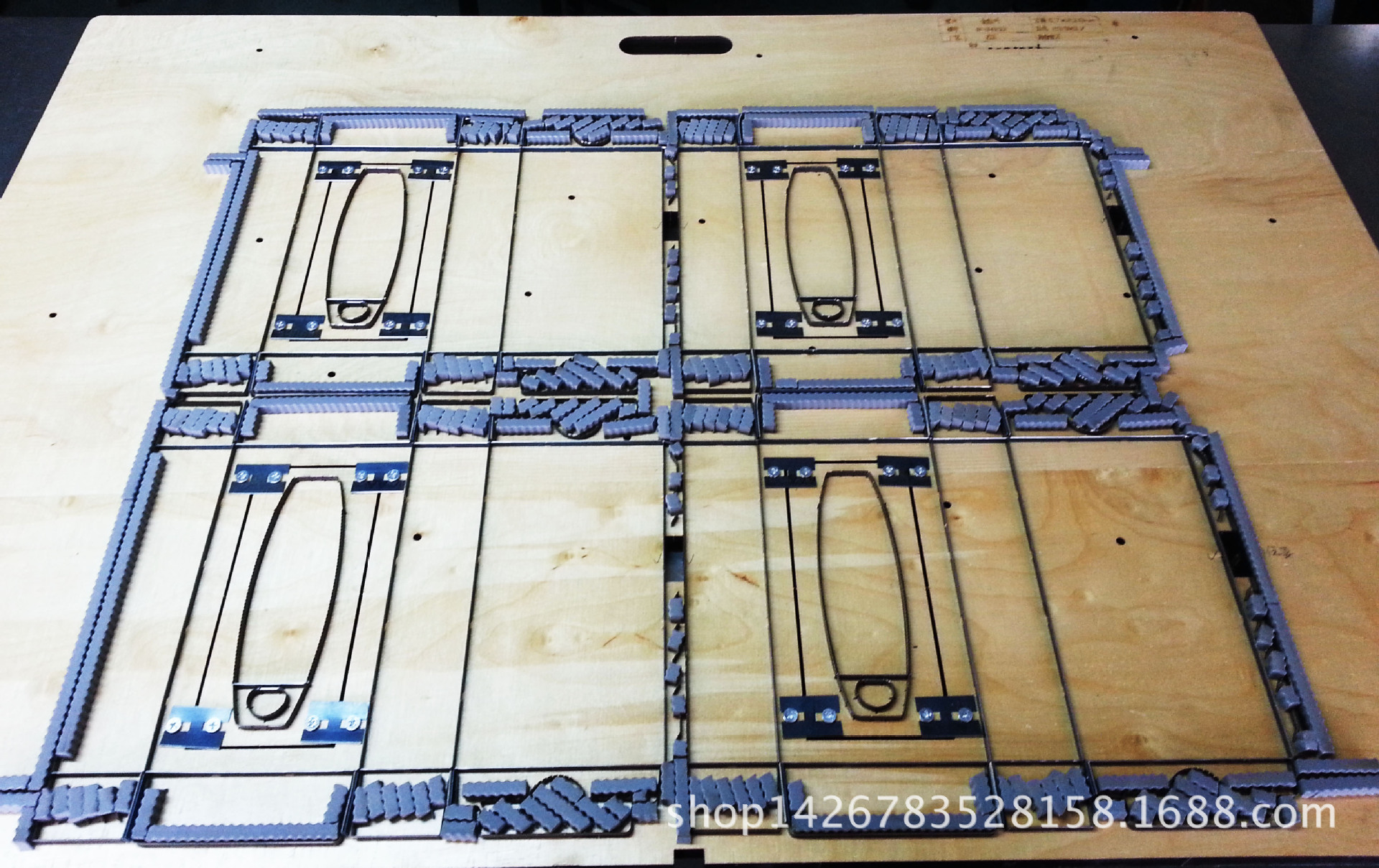 AI包裝盒刀版圖設計 盒型展開圖、模切刀模及編號726256模板詳解